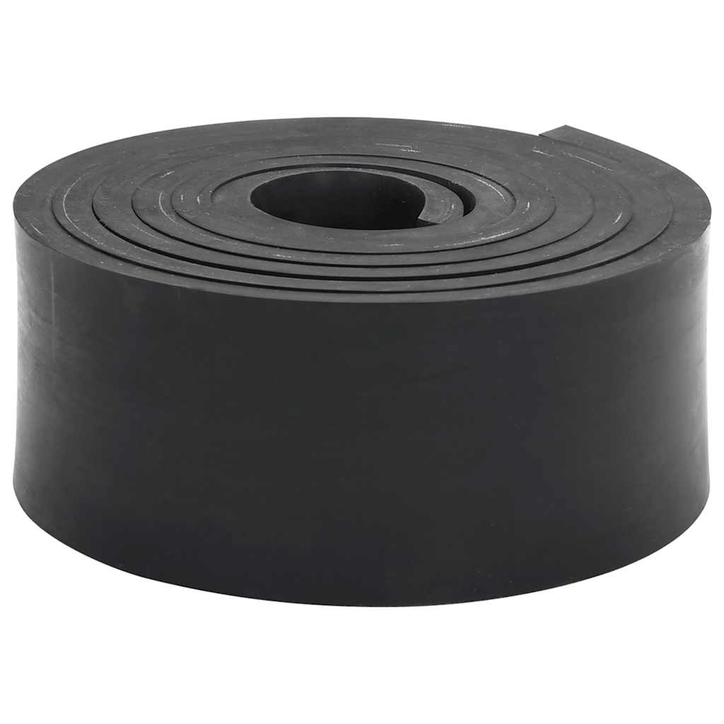 vidaXL Margine de cauciuc pentru plug de zăpadă negru 300x8x1 cm