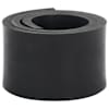 vidaXL Kummiserv lumesahale Must 100x10x1 cm