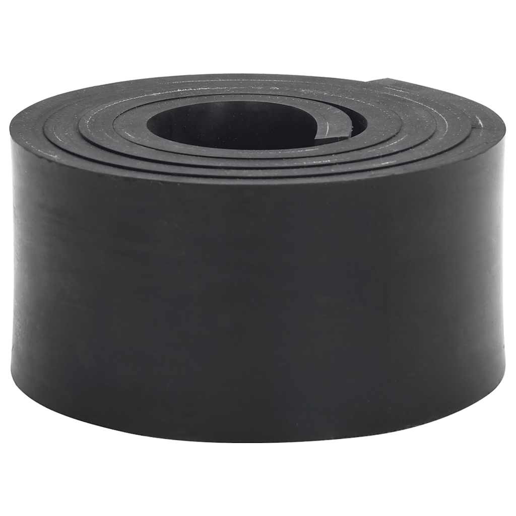 vidaXL Margine de cauciuc pentru plug de zăpadă negru 150x10x1 cm