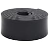 vidaXL Kummiserv lumesahale Must 250x10x1 cm