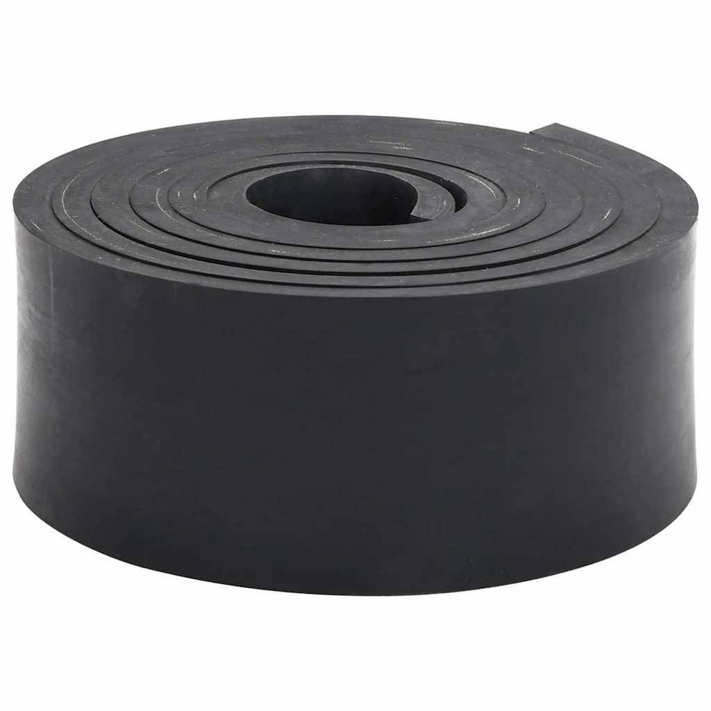 vidaXL Margine de cauciuc pentru plug de zăpadă negru 250x10x1 cm