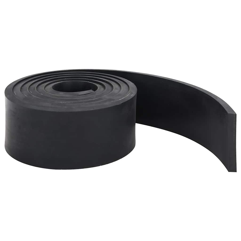 vidaXL Rubberen rand voor sneeuwploeg 250x10x1 cm zwart afbeelding