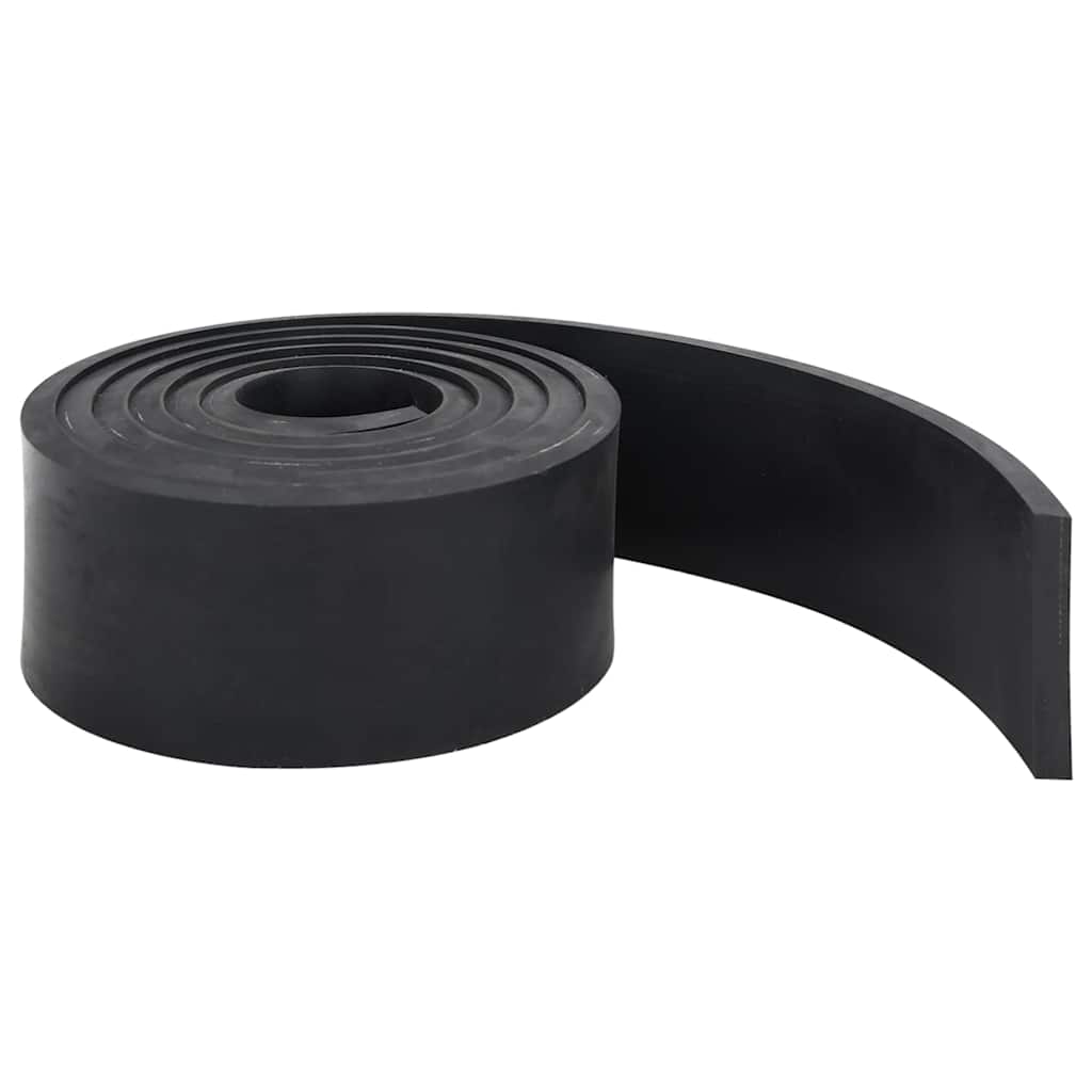 vidaXL Rubberen rand voor sneeuwploeg 300x10x1 cm zwart afbeelding