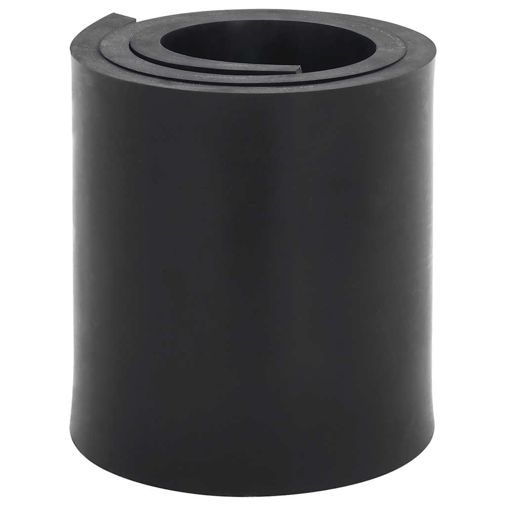 vidaXL Margine de cauciuc pentru plug de zăpadă negru 80x15x1 cm