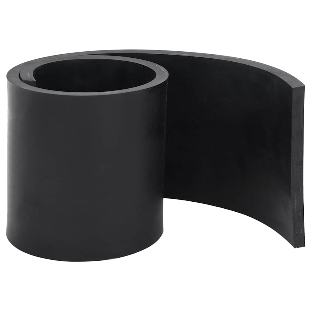 vidaXL Rubberen rand voor sneeuwploeg 100x15x1 cm zwart afbeelding