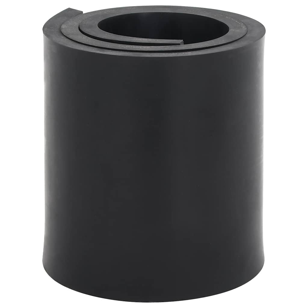 vidaXL Margine de cauciuc pentru plug de zăpadă negru 120x15x1 cm