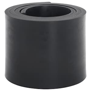 Gumijast rob za snežni plug črne barve 150x15x1 cm