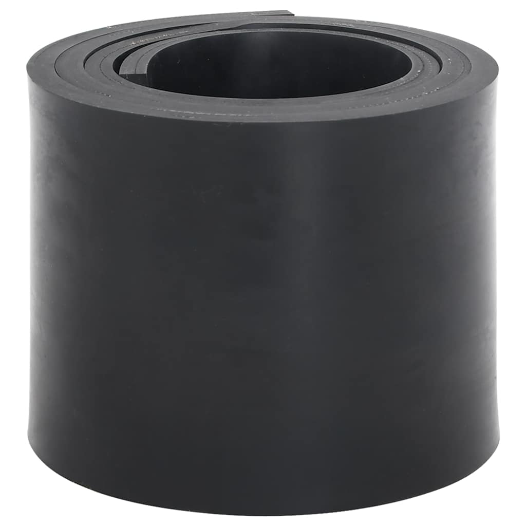 vidaXL Margine de cauciuc pentru plug de zăpadă negru 200x15x1 cm