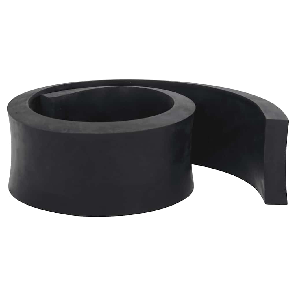 vidaXL Rubberen rand voor sneeuwploeg 80x8x2 cm zwart afbeelding