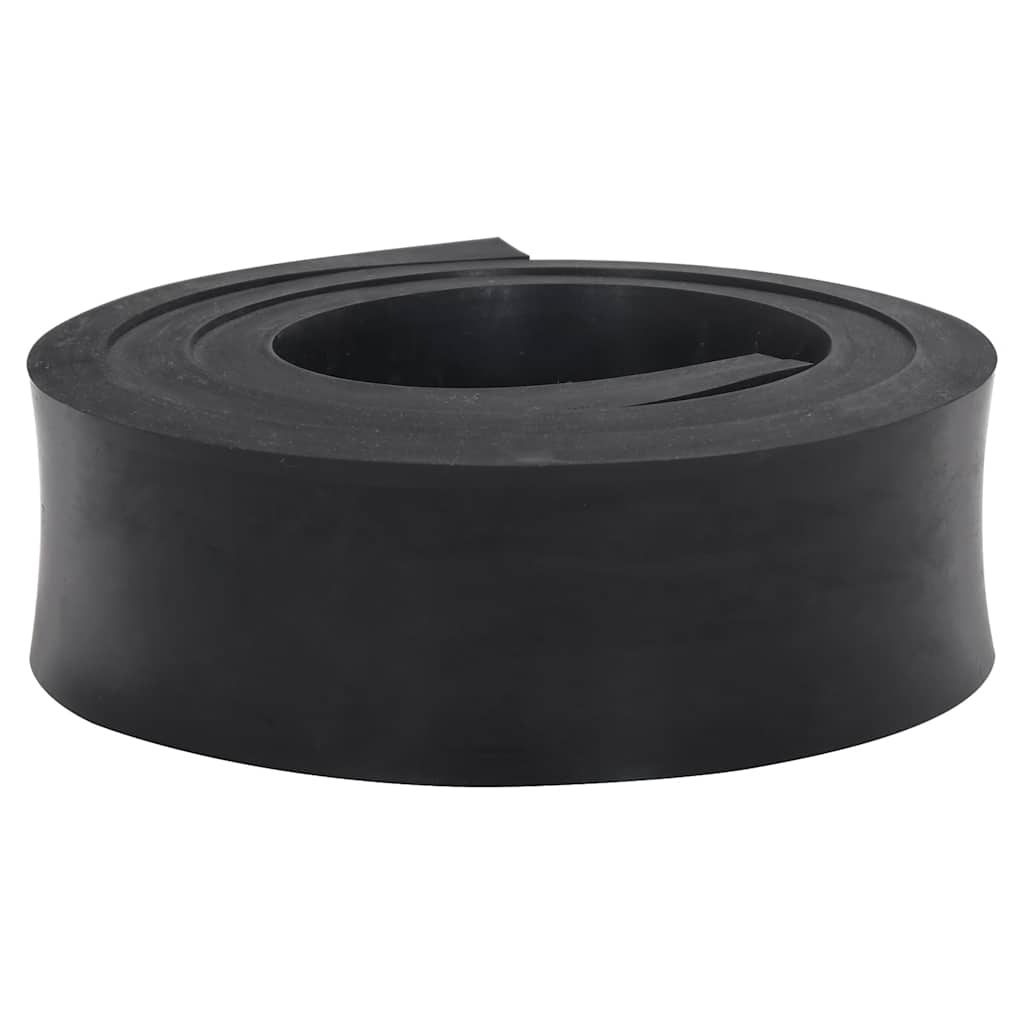 vidaXL Margine de cauciuc pentru plug de zăpadă negru 180x8x2 cm