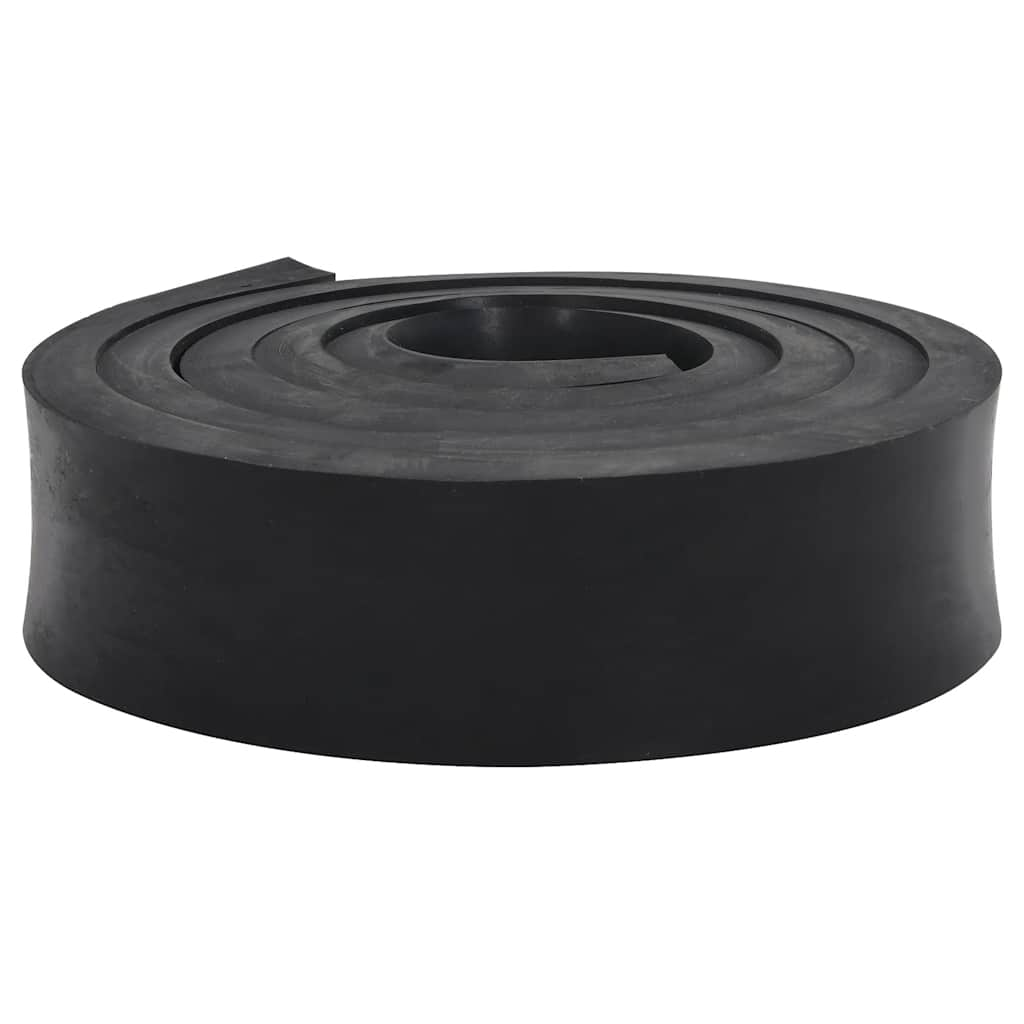 vidaXL Margine de cauciuc pentru plug de zăpadă negru 250x8x2 cm