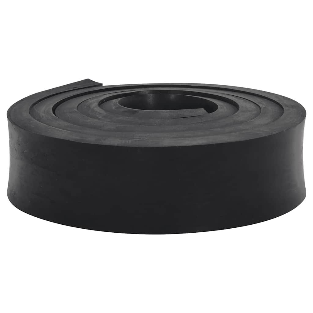 vidaXL Margine de cauciuc pentru plug de zăpadă negru 300x8x2 cm