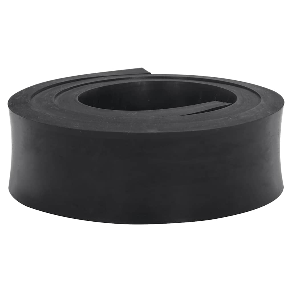 vidaXL Margine de cauciuc pentru plug de zăpadă negru 180x10x2 cm