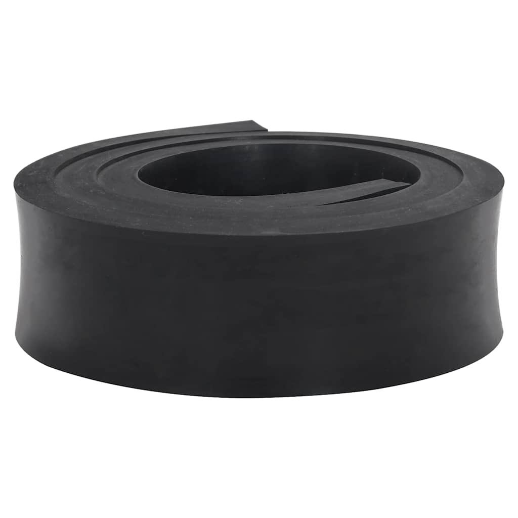 vidaXL Margine de cauciuc pentru plug de zăpadă negru 200x10x2 cm