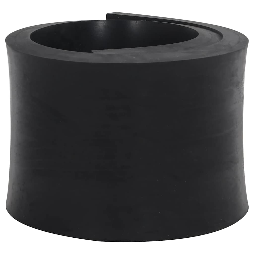 vidaXL Margine de cauciuc pentru plug de zăpadă negru 120x15x2 cm