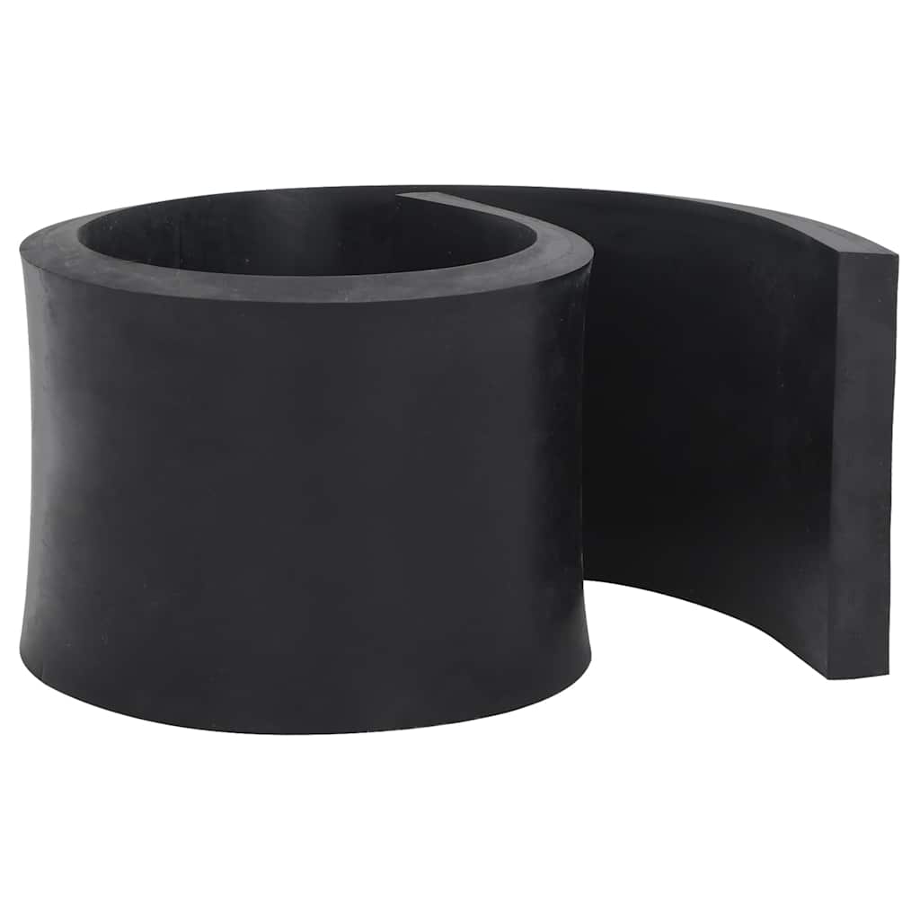 vidaXL Rubberen rand voor sneeuwploeg 120x15x2 cm zwart afbeelding