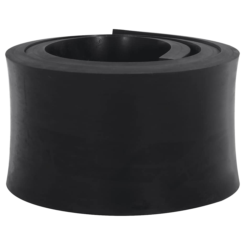 vidaXL Margine de cauciuc pentru plug de zăpadă negru 150x15x2 cm