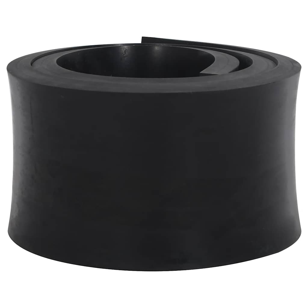 vidaXL Margine de cauciuc pentru plug de zăpadă negru 180x15x2 cm