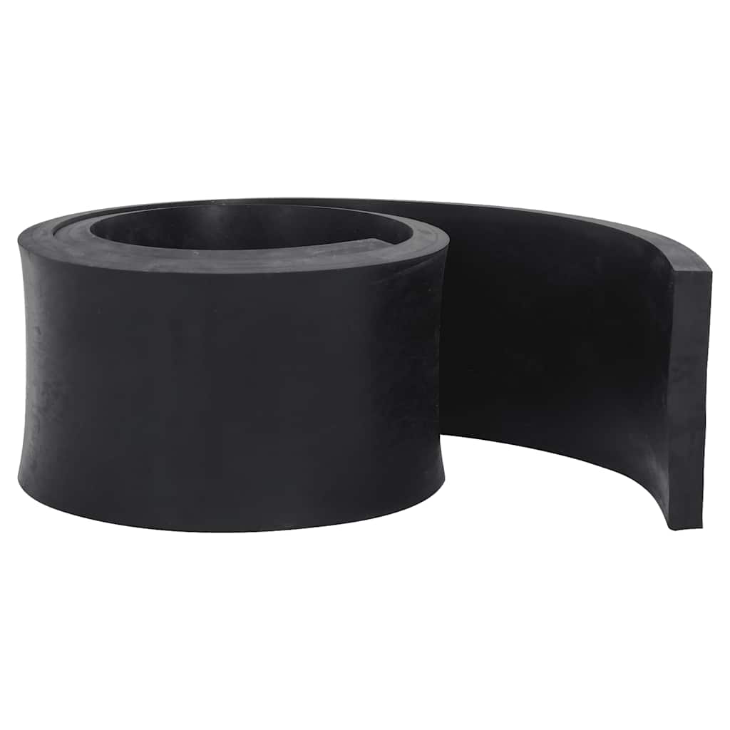 vidaXL Rubberen rand voor sneeuwploeg 200x15x2 cm zwart afbeelding