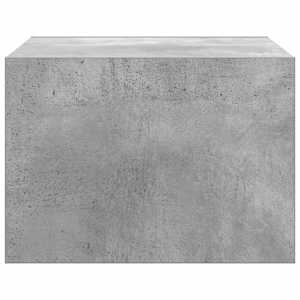 Nástěnné noční stolky s LED osvětlením 2 ks betonově šedé - obrázek 8