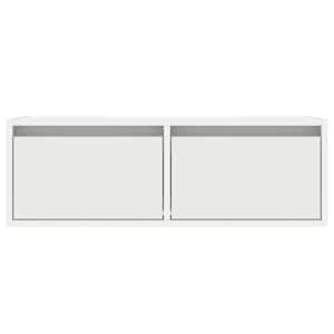 TV skříňka s LED osvětlením bílá 75x35,5x25 cm - obrázek 7