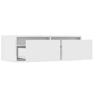 TV skříňka s LED osvětlením bílá 75x35,5x25 cm - obrázek 10