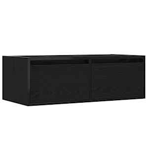 TV skříňka s LED osvětlením černý dub 75x35,5x25 cm - obrázek 6