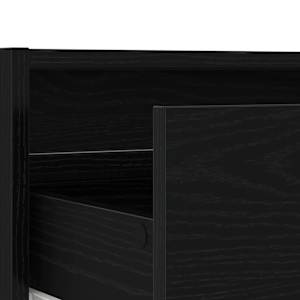 TV skříňka s LED osvětlením černý dub 75x35,5x25 cm - obrázek 11