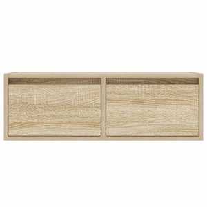 TV skříňka s LED osvětlením dub sonoma 75x35,5x25 cm - obrázek 7
