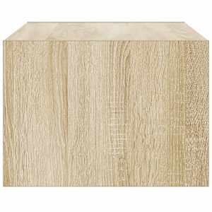 TV skříňka s LED osvětlením dub sonoma 75x35,5x25 cm - obrázek 8