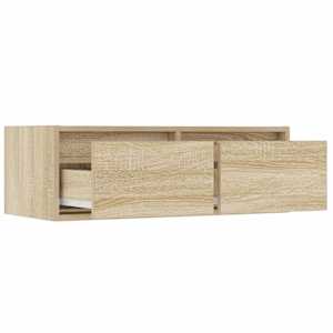 TV skříňka s LED osvětlením dub sonoma 75x35,5x25 cm - obrázek 10