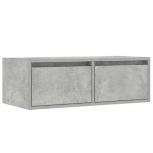 TV skříňka s LED osvětlením betonově šedá 75x35,5x25 cm - obrázek 6