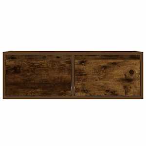 TV skříňka s LED osvětlením kouřový dub 75x35,5x25 cm - obrázek 7