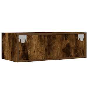 TV skříňka s LED osvětlením kouřový dub 75x35,5x25 cm - obrázek 9