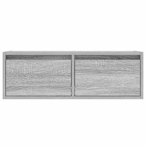 TV skříňka s LED osvětlením šedý sonoma 75x35,5x25 cm - obrázek 7