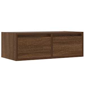 TV skříňka s LED osvětlením hnědý dub 75x35,5x25 cm - obrázek 6