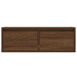 TV skříňka s LED osvětlením hnědý dub 75x35,5x25 cm - obrázek 7