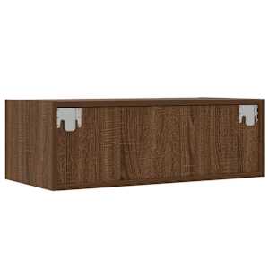 TV skříňka s LED osvětlením hnědý dub 75x35,5x25 cm - obrázek 9