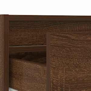 TV skříňka s LED osvětlením hnědý dub 75x35,5x25 cm - obrázek 11