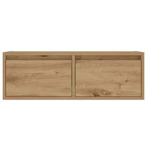 TV skříňka s LED osvětlením dub artisan 75x35,5x25 cm - obrázek 7