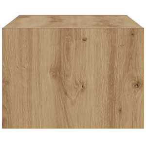 TV skříňka s LED osvětlením dub artisan 75x35,5x25 cm - obrázek 8