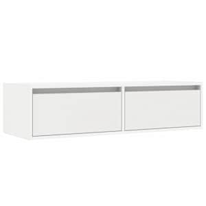 TV skříňka s LED osvětlením bílá 100X35,5x25 cm - obrázek 6
