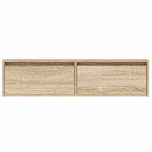 TV skříňka s LED osvětlením dub sonoma 100X35,5x25 cm - obrázek 7