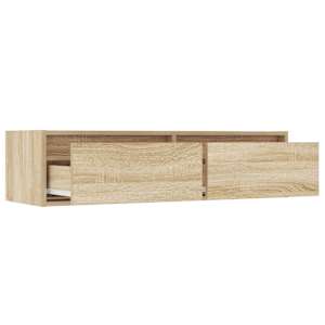 TV skříňka s LED osvětlením dub sonoma 100X35,5x25 cm - obrázek 10