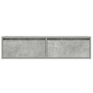 TV skříňka s LED osvětlením betonově šedá 100X35,5x25 cm - obrázek 7