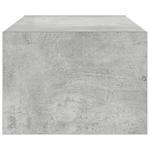 TV skříňka s LED osvětlením betonově šedá 100X35,5x25 cm - obrázek 8