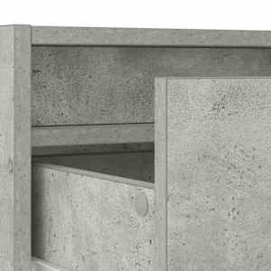 TV skříňka s LED osvětlením betonově šedá 100X35,5x25 cm - obrázek 11
