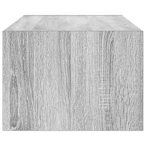 TV skříňka s LED osvětlením šedý sonoma 100X35,5x25 cm - obrázek 8