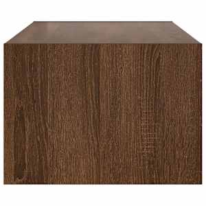 TV skříňka s LED osvětlením hnědý dub 100X35,5x25 cm - obrázek 8