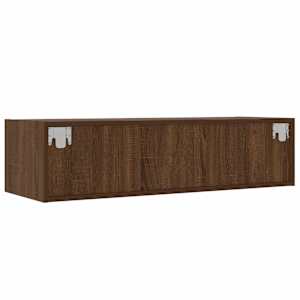 TV skříňka s LED osvětlením hnědý dub 100X35,5x25 cm - obrázek 9